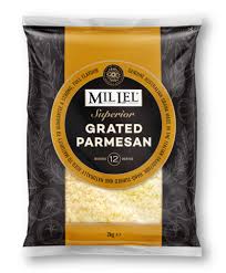 MILLEL SUPERIOR GRATED PARMESAN CHEESE 2KG