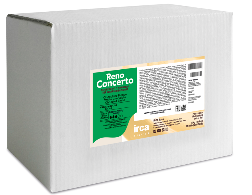 CHOCOLATE WHITE BUTTONS RENO BIANCO IRCA 10kg