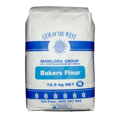 FLOUR ULTRA WHITE MANILDRA 12.5KG BAG 