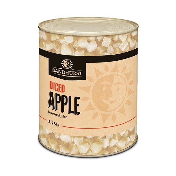 APPLE DICED SANDHURST A10 (3x2.75kg)*CTN SELL*