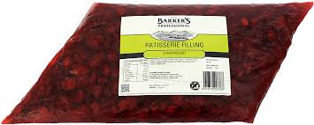 STRAWBERRY FILLING BARKERS 4x1.25KG