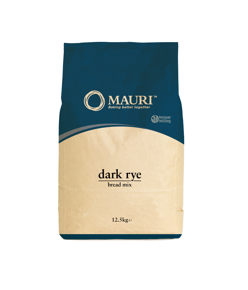 BREAD MIX DARK RYE 12.5KG MAURI