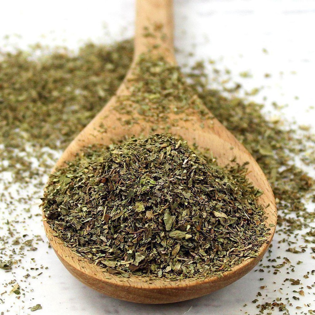BASIL RUBBED FLAKES 10KG BAG
