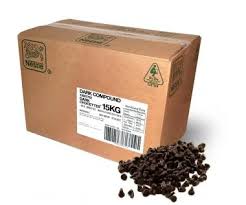 CHOCOLATE DARK COMPOUND CHOCETTES NESTLE 15KG 12057762