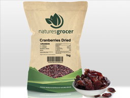 CRANBERRIES DRIED 1KG CRAN045