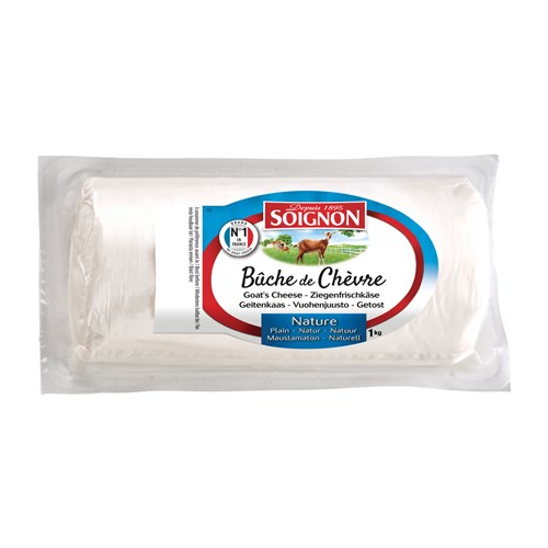GOATS CHEESE 2x1KG SOIGNONS *CTN SELL*