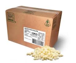NESTLE WHITE CHOCOLATE BITS 15KG
