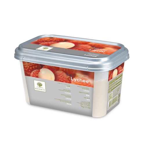 LYCHEE PUREE FRZ 1KG RAVIFRUIT