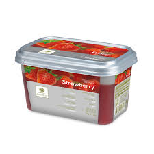 STRAWBERRY PUREE FRZ 1KG RAVIFRUIT