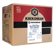 SOY SAUCE GLUTEN FREE 18LT KIKKOMAN (11531)