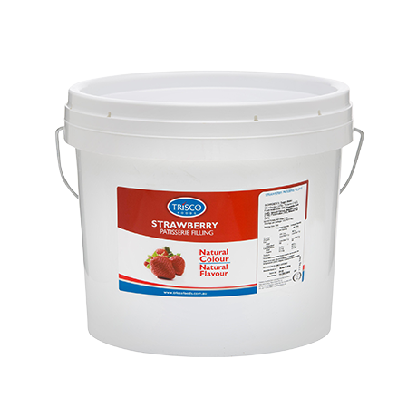 TRISCO STRAWBERRY PATISSERIE FILLING 11KG