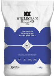 FLOUR SPELT WHOLE SUSTAINABLE WHOLEGRAIN MILLING 12.5KG BLUE