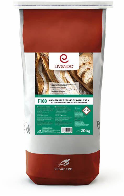 LIVENDO F100 DEVITALISED WHEAT SOURDOUGH LESAFFRE 20KG 8513