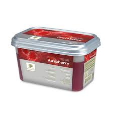 [RAVIPURRAS] RASPBERRY PUREE FRZ 1KG RAVIFRUIT