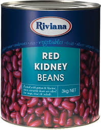 [REDKIDN] RIVIANA RED KIDNEY BEANS 3KG CAN 2479062