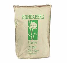 [SUGC15] SUGAR CASTER BUNDAGERG **15KG** BAG