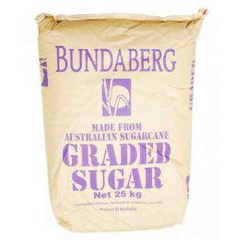 [SUGGRADED] SUGAR WHITE GRADED BUNDABERG 25KG BAG