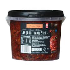 [TOMSTRIP2] SUN DRIED TOMATO STRIPS 2KG CHILLED