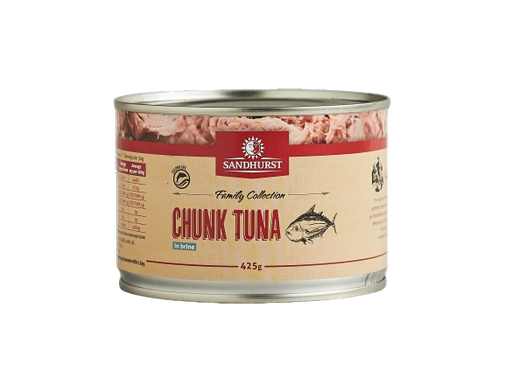 [TUNA24] TUNA CHUNKS IN BRINE 425Gx24