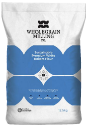 [WGSUSPREM] FLOUR WHITE BAKERS PREMIUM SUSTAINABLE *** BLUE & WHITE*** WHOLEGRAIN MILLING 12.5KG