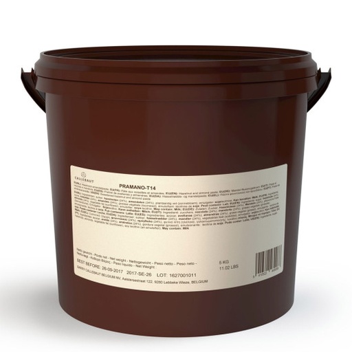 [PRAMAT14] ALMOND PRALINE PASTE CALLEBAUT 5KG