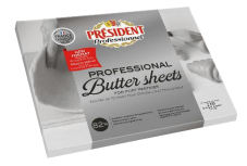 [BUTSHEETPRES10] BUTTER SHEETS PRESIDENT PROFESSIONAL 82% 5x2KG 