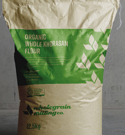 [FKWHITEOWM12] FLOUR KHORASAN WHITE ORGANIC WHOLEGRAIN MILLING 12.5KG  