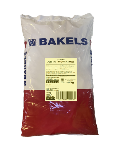 [MUF382772] MUFFIN MIX ALL IN BAKELS 10KG 382772