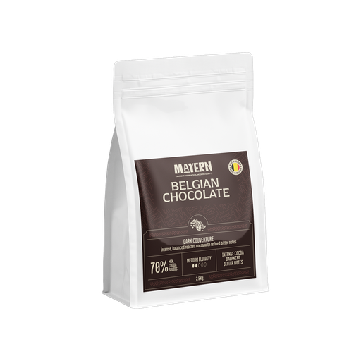 [MAY703025] DARK CHOCOLATE CALLET 70% 10KG BELGIAN MAYERN MAY70305 