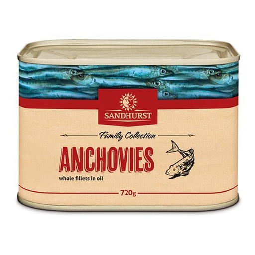 [ANCHOVYFIL] ANCHOVY FILLETS 720G