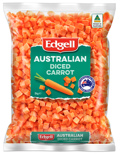 [FROZCARR] CARROTS DICED EDGELL 6x2KG