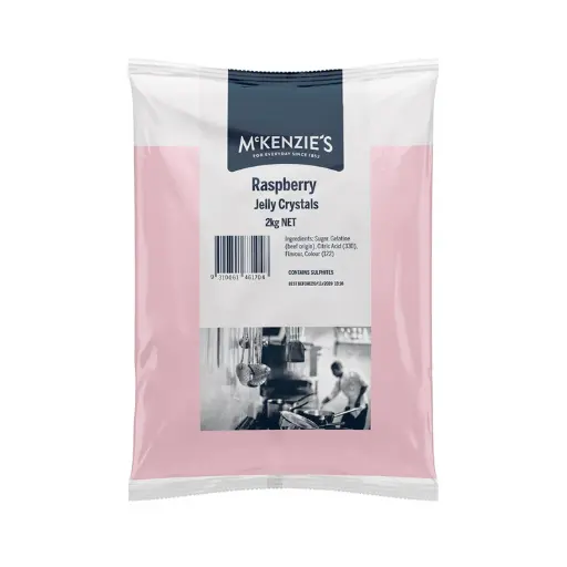 [JELLYRASP] JELLY CRYSTALS RASPBERRY 2KG